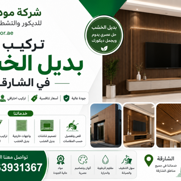 تركيب بديل الخشب في الشارقة